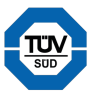 Certification TÜV